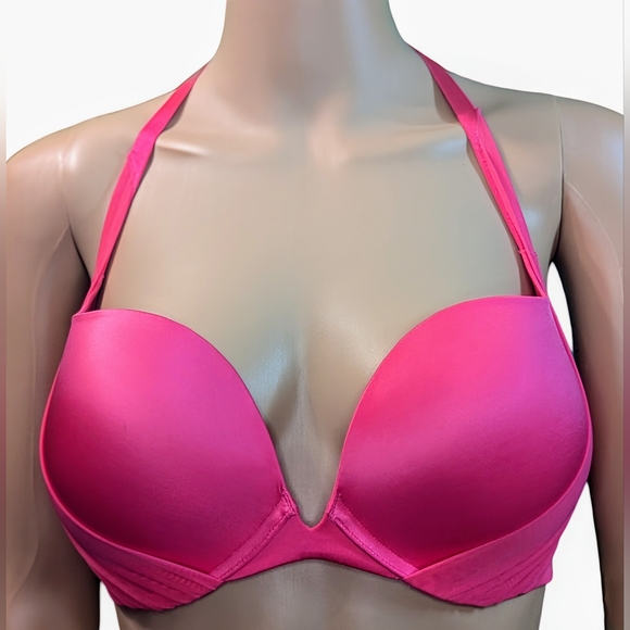 Victoria Secret Pink Pushup Bra. Convertible to Halter and Racerback. 36D - Picture 5 of 6